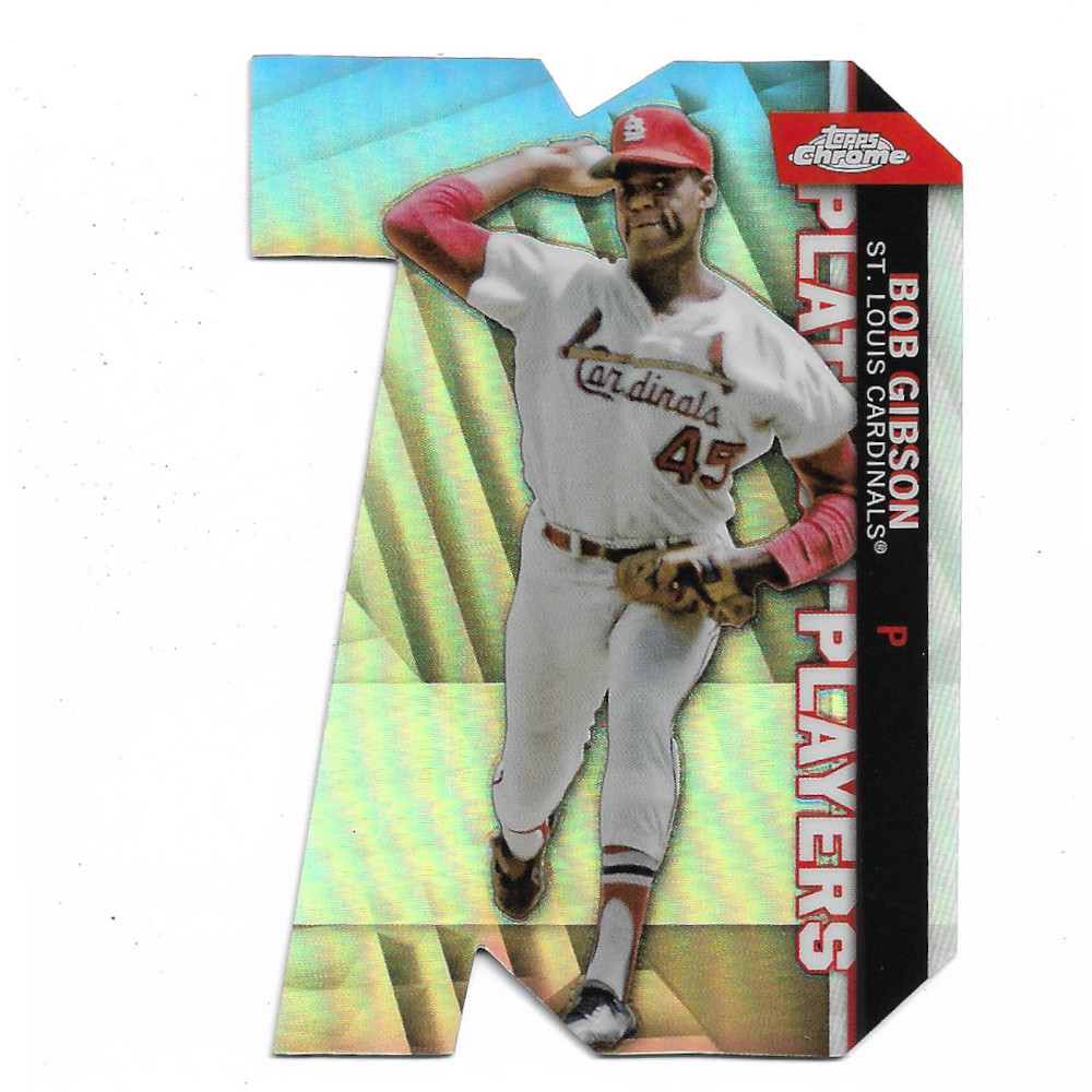 Bob Gibson 2020 Topps Chrome Platinum Players # 2 Bob Gibson 2020 Topps Chrome Platinum Players # 2