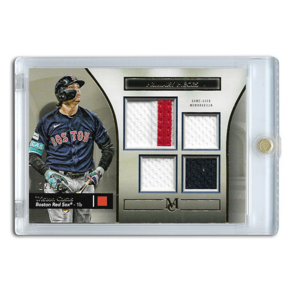 Triston Casas 2024 Topps Museum Primary Pieces Quad Relic # SPPQ-TC Ltd Ed of 25