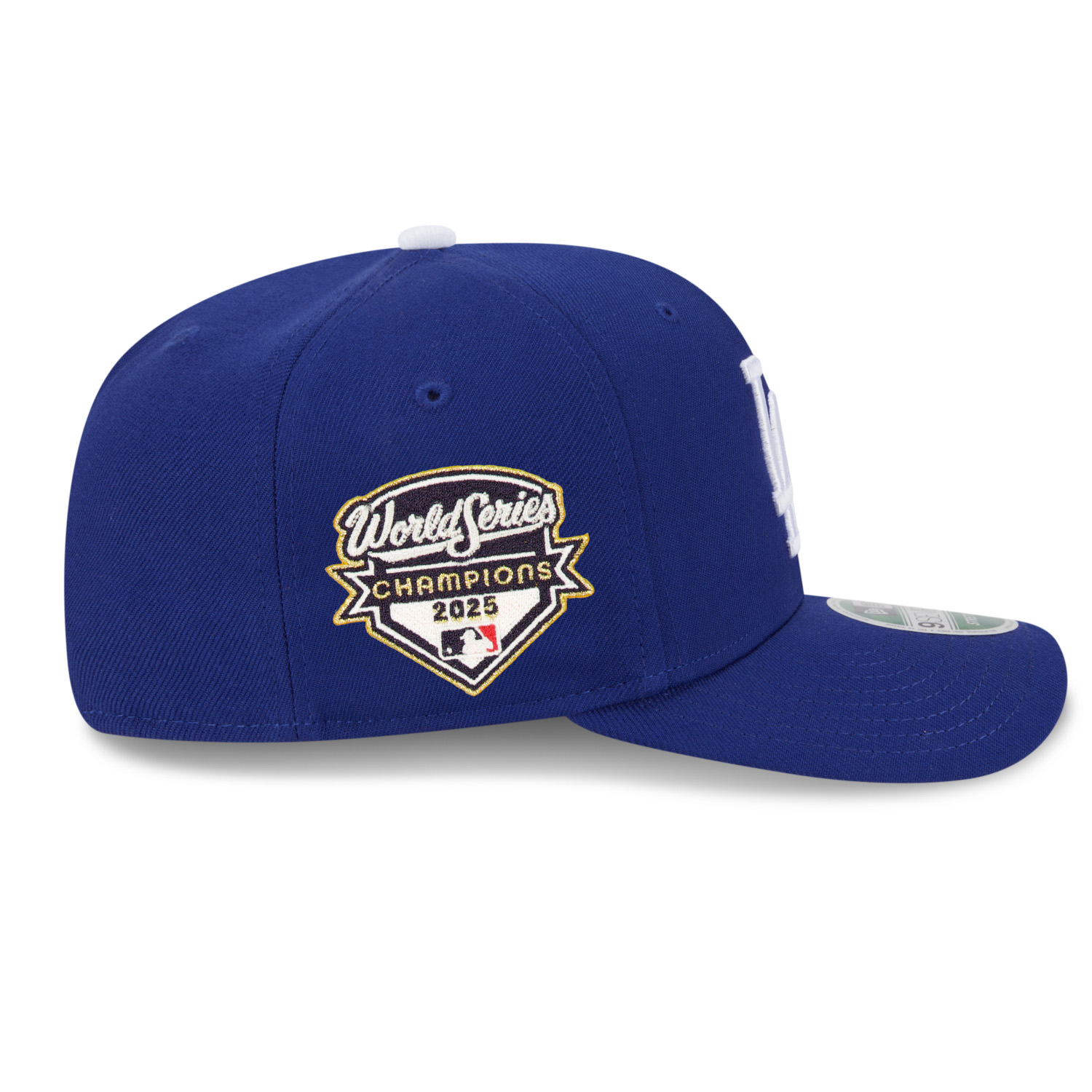 Men’s New Era Los Angeles Dodgers 2025 World Series Champion 9SEVENTY SS Side Patch Royal Adjustable Cap (Pre-Order)