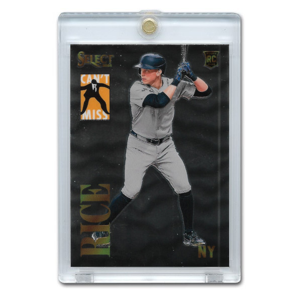 Ben Rice 2024 Panini Select Can't Miss # 13 Pre-Rookie Card