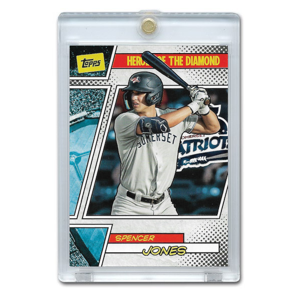 Spencer Jones 2024 Topps Pro Debut Heroes of the Diamond # 9 Pre-Rookie Card
