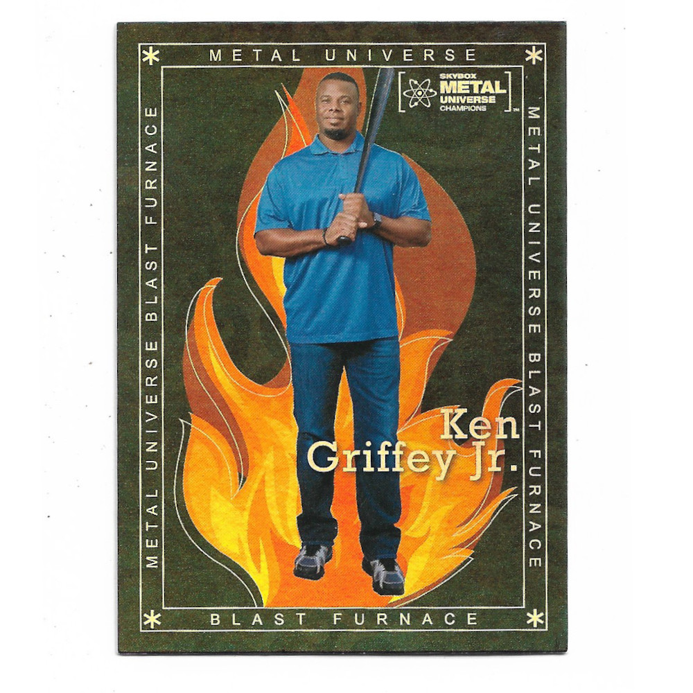 Ken Griffey Jr.  2021 Skybox Metal Blast Furnace # 22