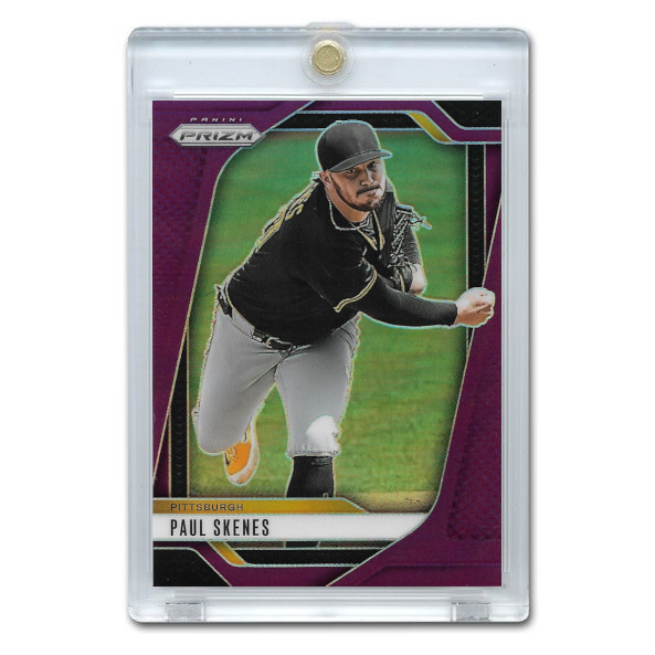 Paul Skenes 2025 Panini Prizm Purple Holo # 248 Ltd Ed of 149