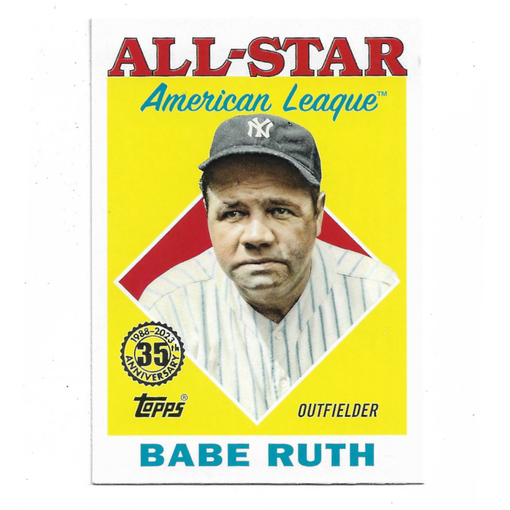 Babe Ruth 2023 Topps 35th Annivesary '88 All-Star # T88AS-31