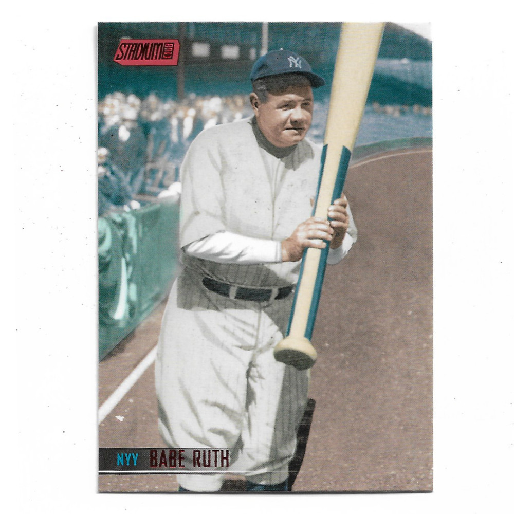 Babe Ruth 2021 Stadium Club Red Foil # 32