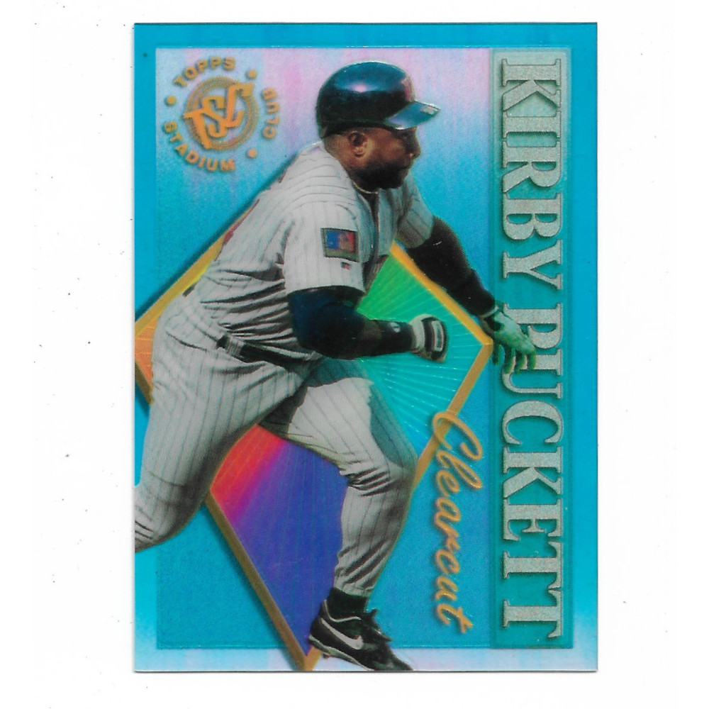 Kirby Puckett 1995 Stadium Club Clearcut # 12