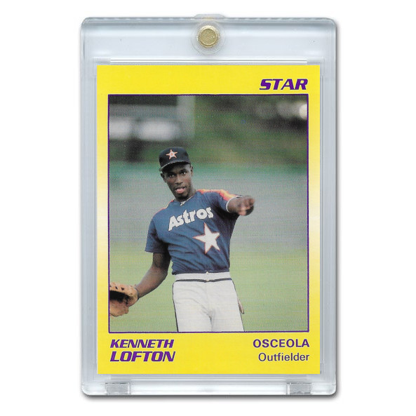 Kenny Lofton 1990 Star # 3 Pre-Rookie Card