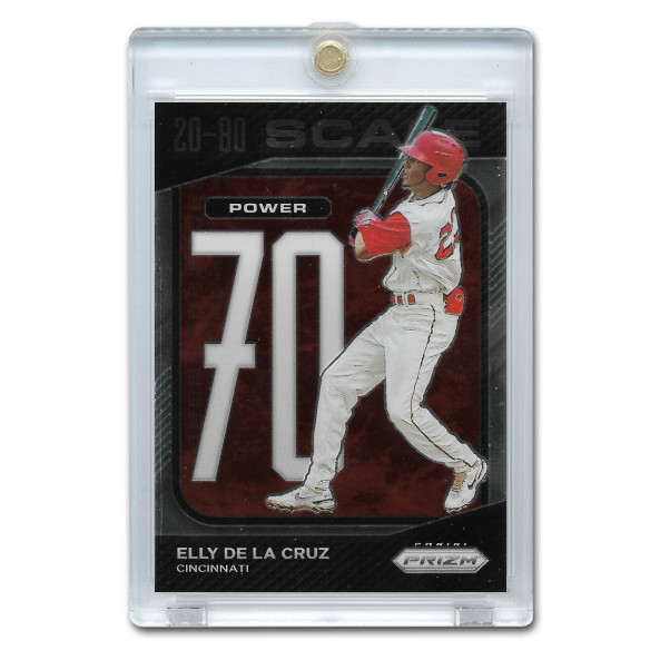 Elly De La Cruz 2023 Panini Prizm Scale # 9 Pre-Rookie Card