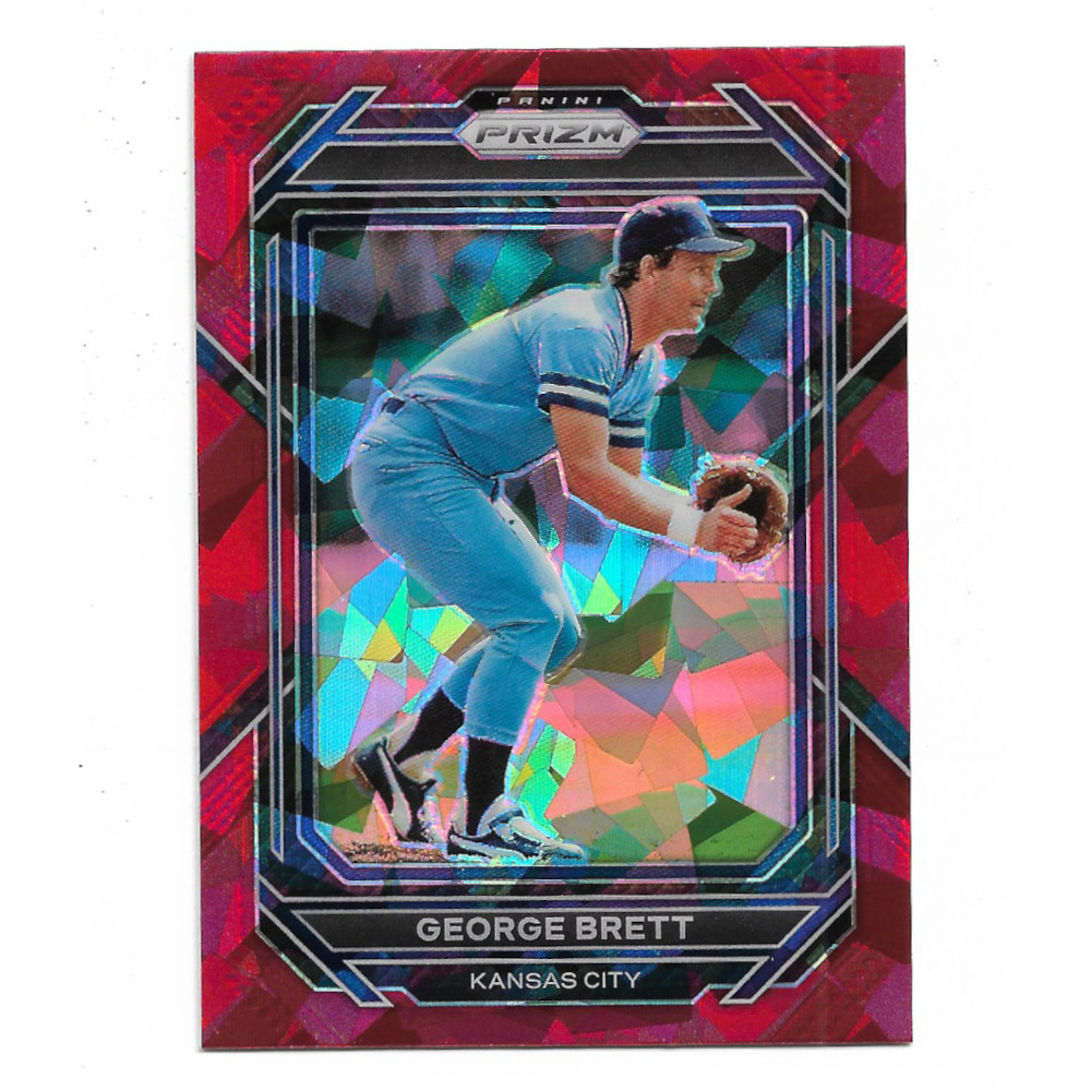 George Brett 2023 Panini Prizm Red Ice # 81