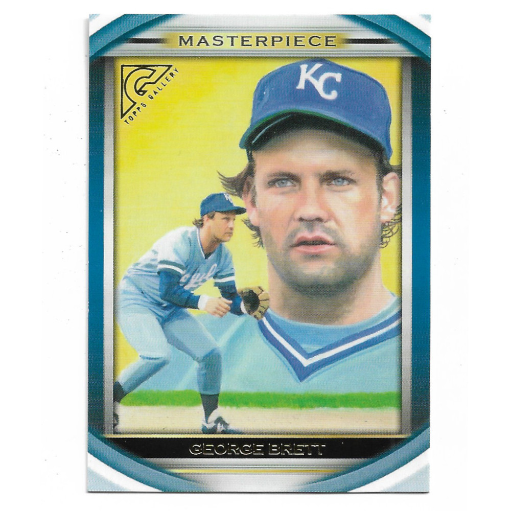 George Brett 2019 Topps Gallery Masterpiece # 12 Ltd Ed of 99