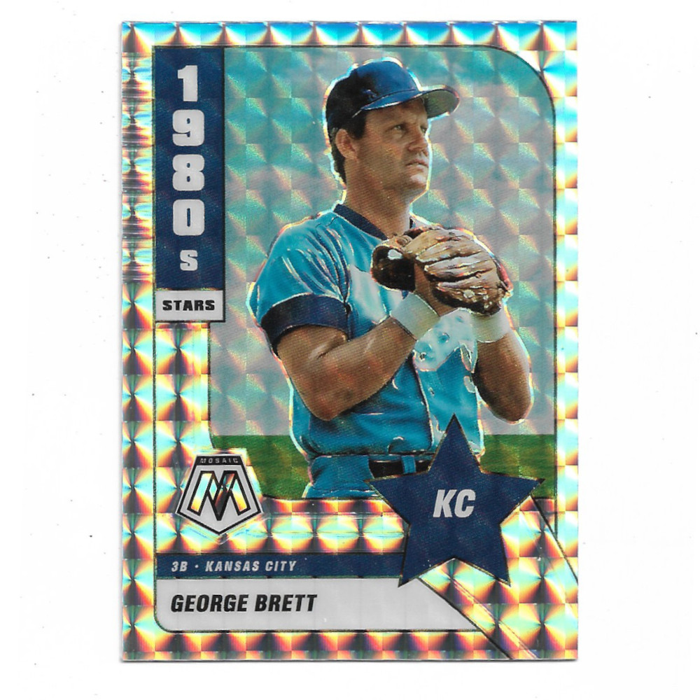 George Brett 2022 Panini Mosaic Holo Mosaic # 287