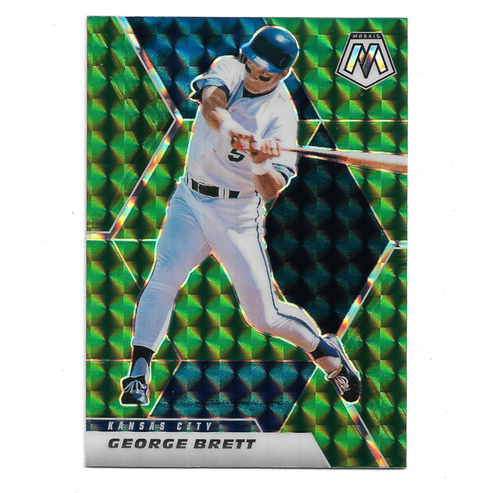 George Brett 2021 Panini Mosaic Green # 167