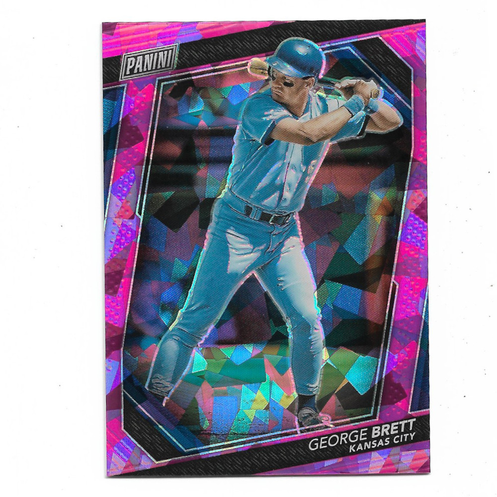 George Brett 2023 Panini National Convention VIP Pink # 46 Ltd Ed of 75