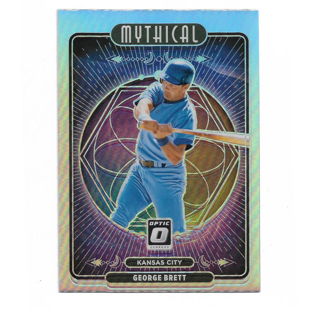 George Brett 2021 Donruss Optic Mythical Holo # 7