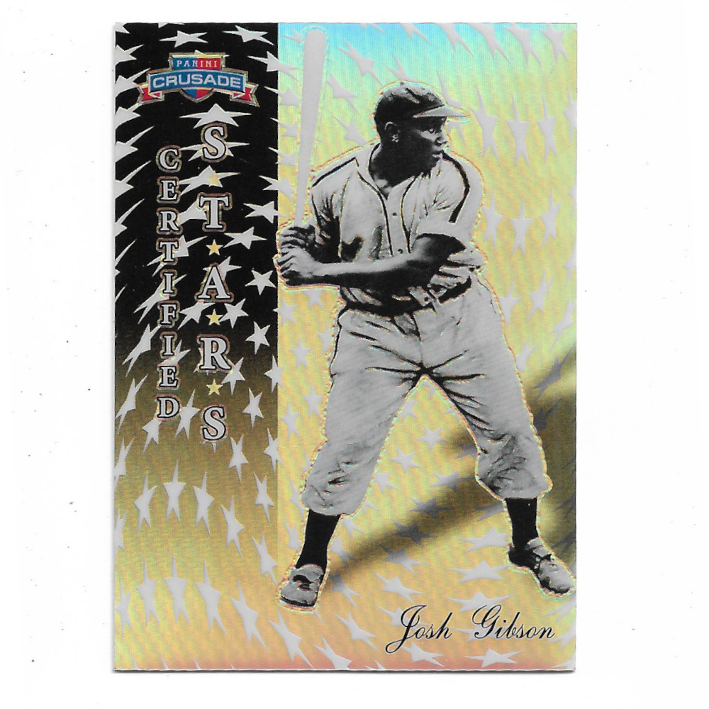Josh Gibson 2025 Panini Crusades Certified Stars # 1