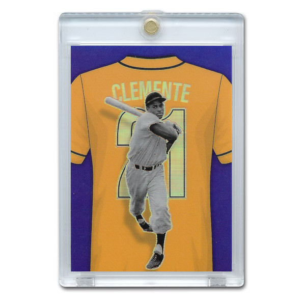 Roberto Clemente 2025 Panini Crusades Numbers Purple # 13 Ltd Ed of 149