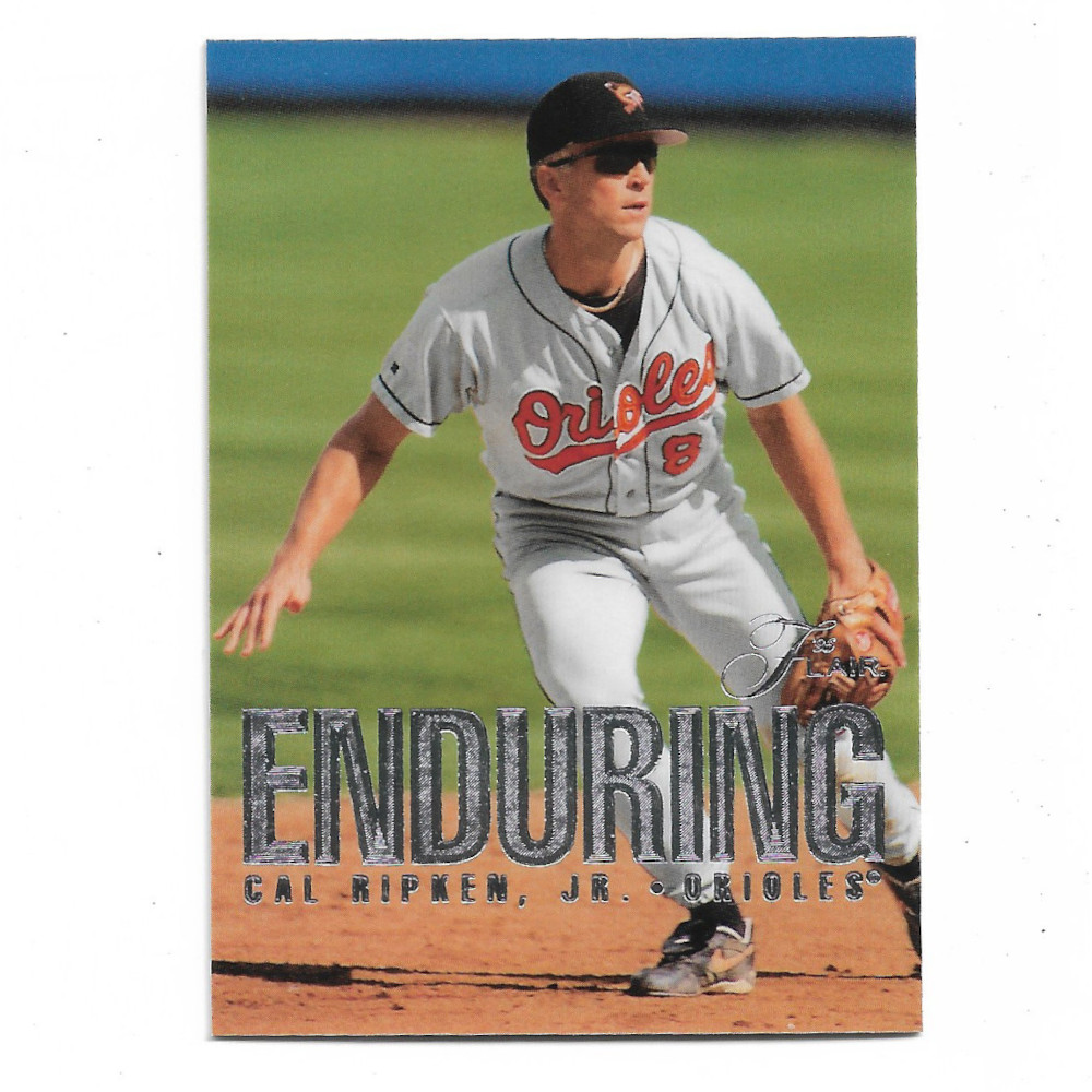 Cal Ripken Jr. 1995 Flair Ripken Enduring # 14