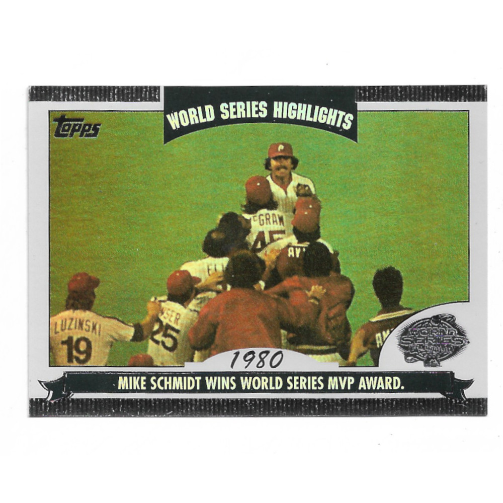 Mike Schmidt 2004 Topps World Series Highlights # MS