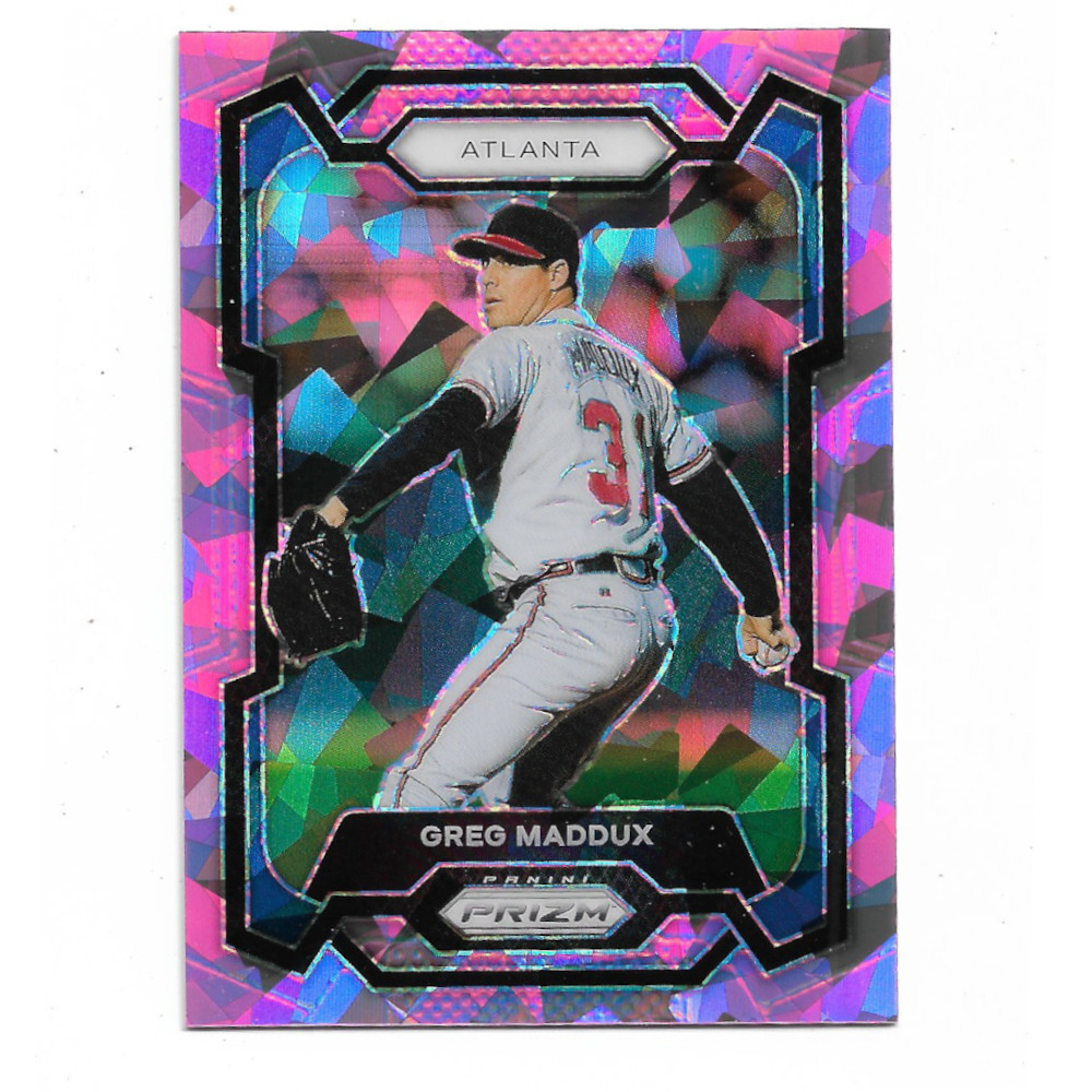 Greg Maddux 2024 Panini Prizm Pink Ice # 195