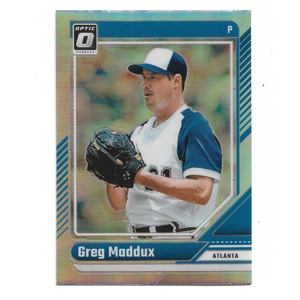 Greg Maddux 2024 Donruss Optic Silver Holo # 50