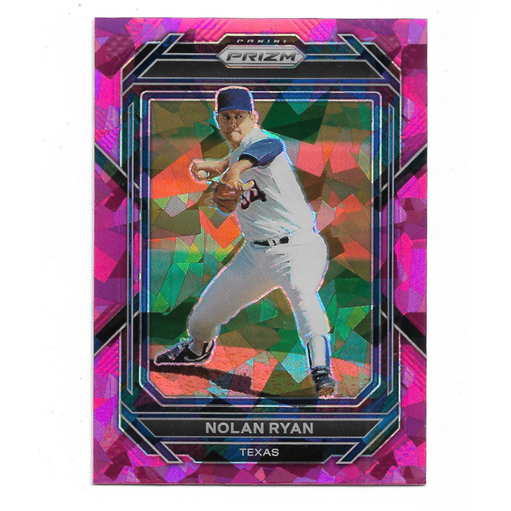 Nolan Ryan 2023 Panini Prizm Pink Ice # 84
