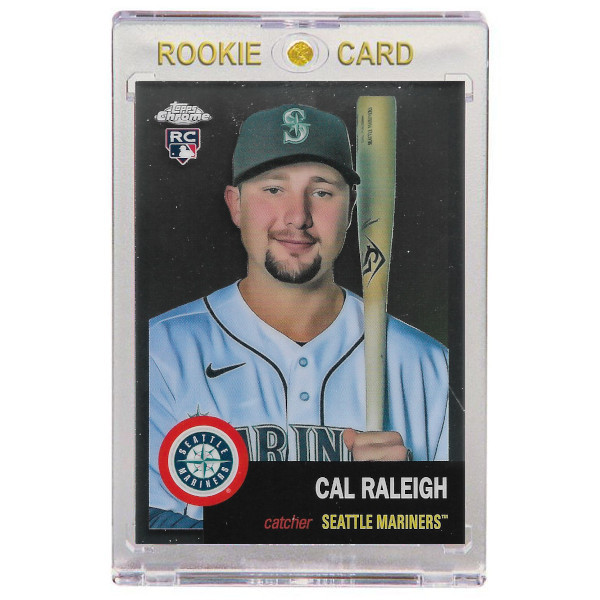 Cal Raleigh Seattle Mariners 2022 Topps Chrome Platinum Anniversary # 237 Rookie Card