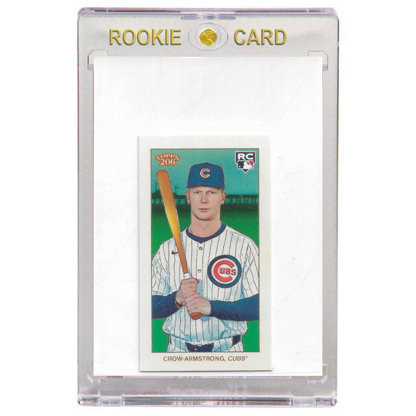 Pete Crow-Armstrong Chicago Cubs 2024 Topps T206 Mini # 66 Rookie Card