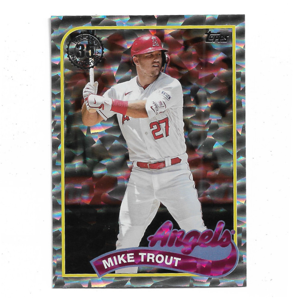 Mike Trout 2024 Topps '89 Topps Silver Foilboard # 89B2-50