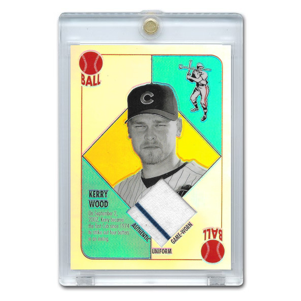 Kerry Wood 2003 Topps Chrome Game Used Jersey # RBCR-KW