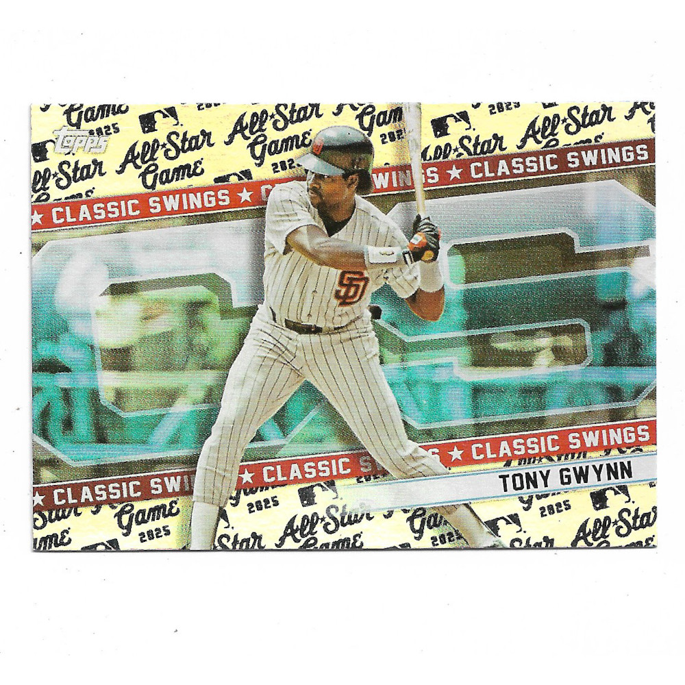 Tony Gwynn 2025 Topps All-Star Game Classic Swings # 25