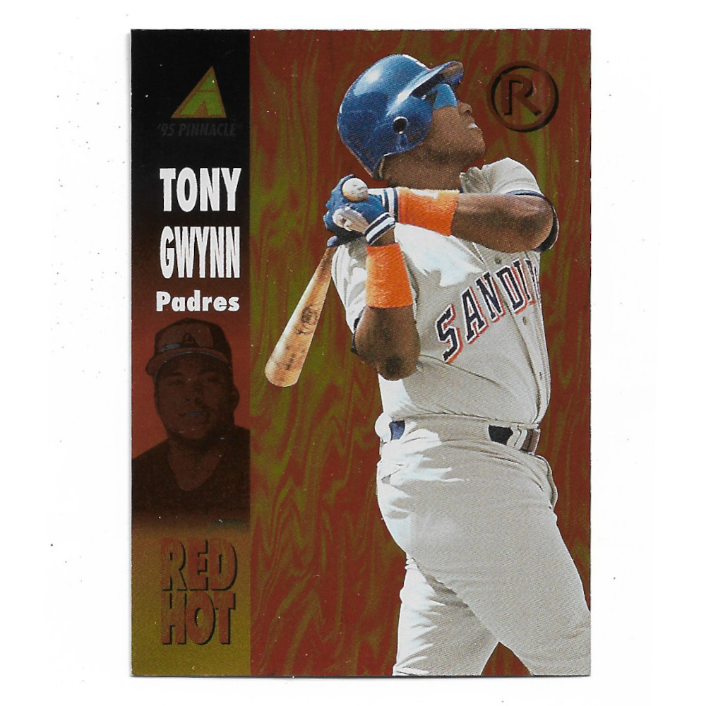 Tony Gwynn 1995 Pinnacle Red Hot # 8