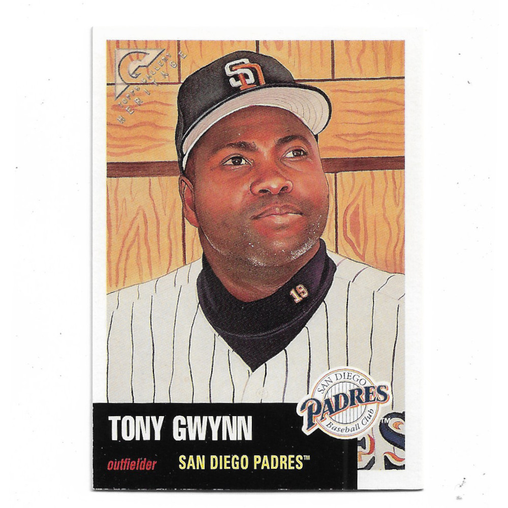 Tony Gwynn 1999 Topps Gallery Heritage # 6