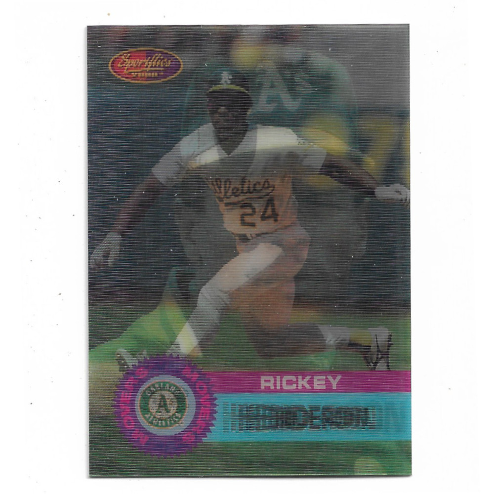 Rickey Henderson 1994 Sportflics Movers # 8
