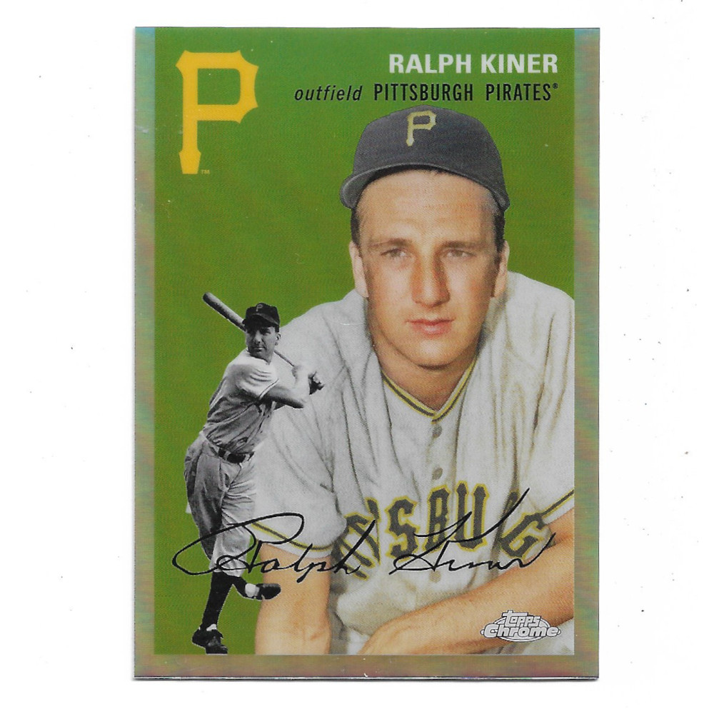 Ralph Kiner 2023 Topps Chrome Platinum Anniversary Refractor # 414