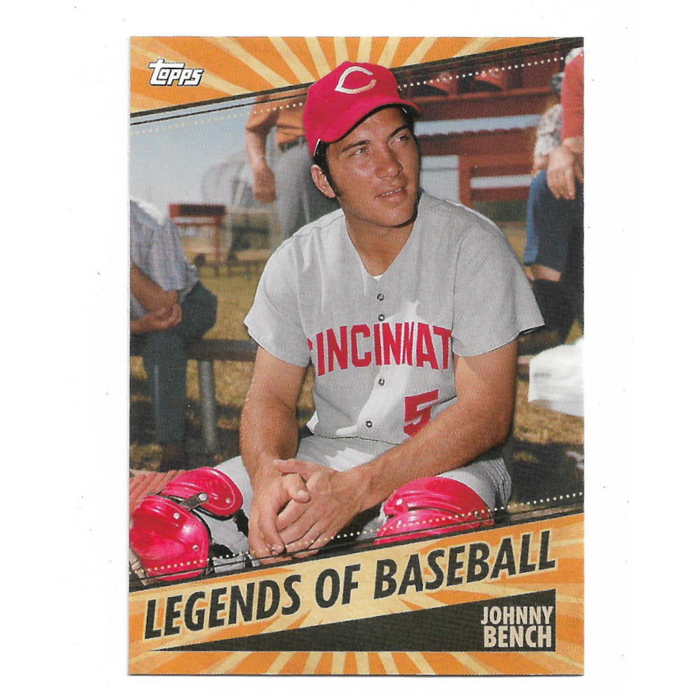 Johnny Bench 2021 Topps Legends of Baseball # 25