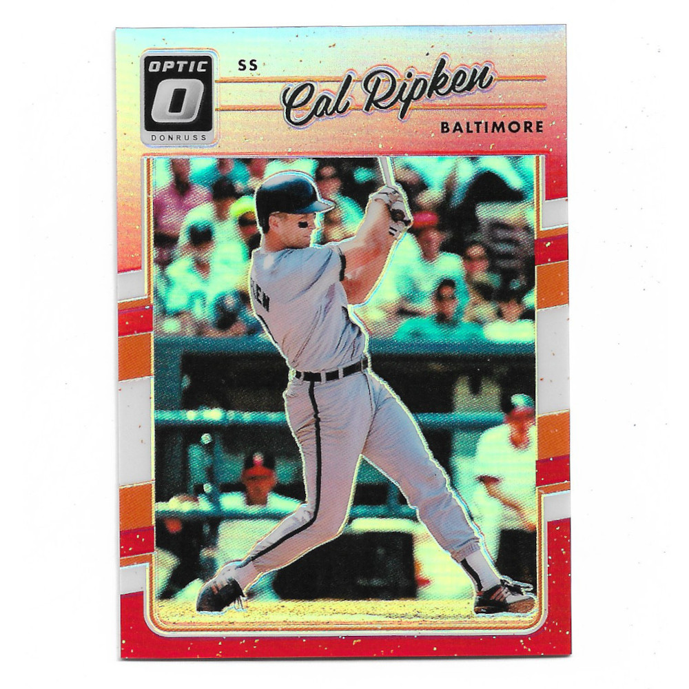 Cal Ripken Jr. 2017 Donruss Optic Red # 156 Ltd Ed of 99