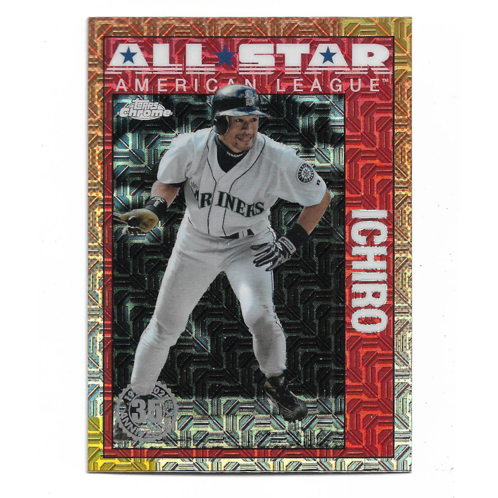 Ichiro Suzuki 2025 Topps Chrome 35th Anniversary Mojo All-Star # 90ASC-16