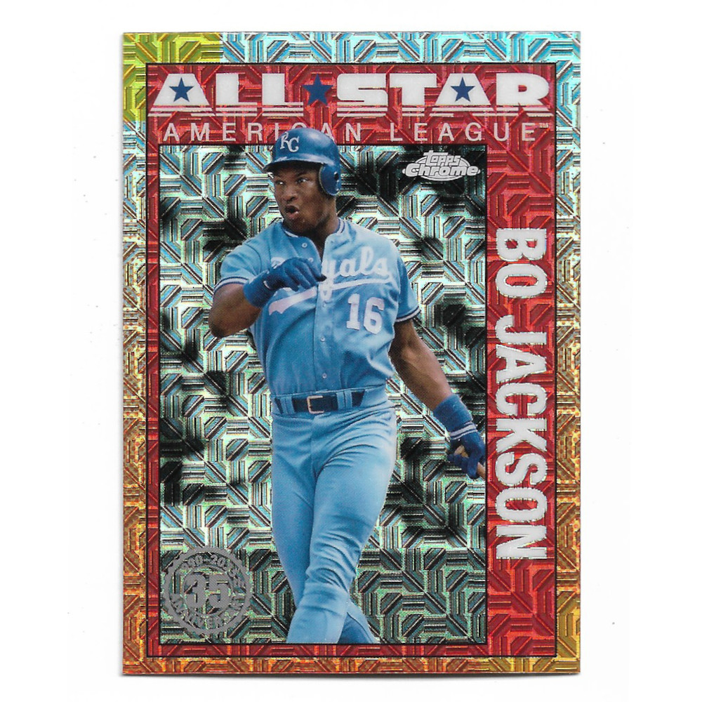 Bo Jackson 2025 Topps Chrome 35th Anniversary Mojo All-Star # 90ASC-26