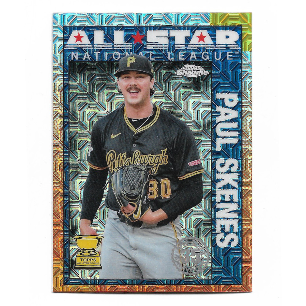Paul Skenes 2025 Topps Chrome 35th Anniversary Mojo All-Star # 90ASC-17