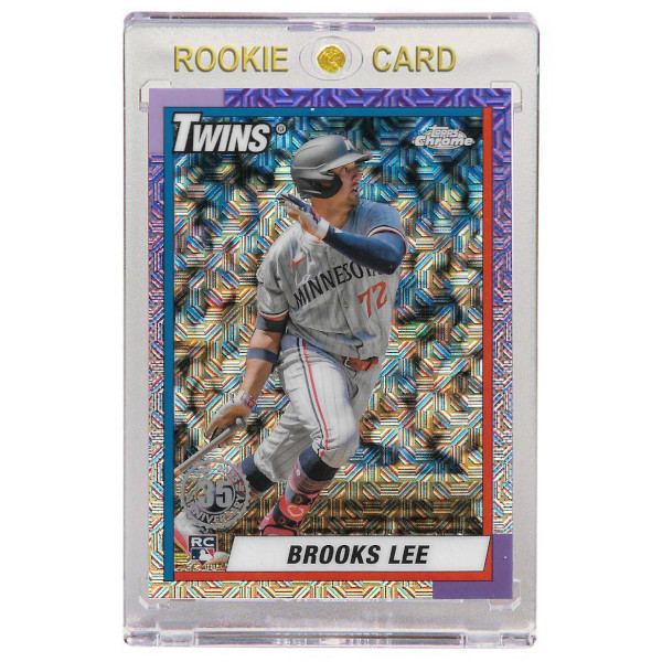 Brooks Lee Minnesota Twins 2025 Topps Chrome 35th Anniversary # T90C-49 Rookie Card