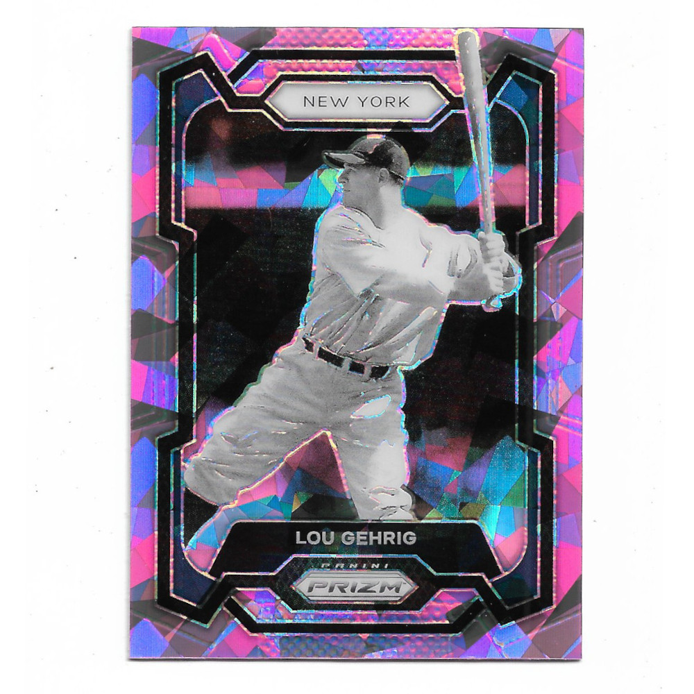 Lou Gehrig 2024 Panini Prizm Pink Ice # 109