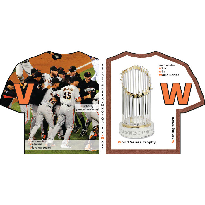 San Francisco Giants ABC Baby Board Book
