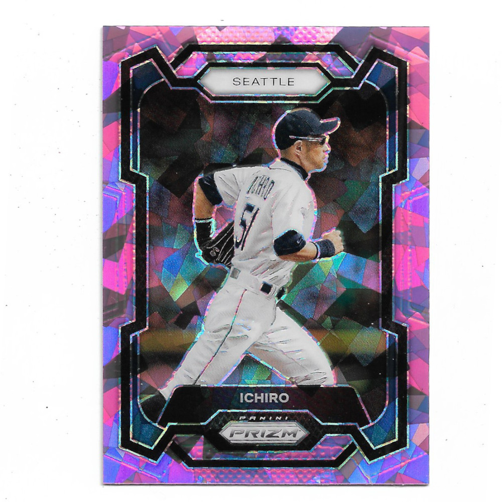 Ichiro Suzuki 2024 Panini Prizm Pink Ice # 44