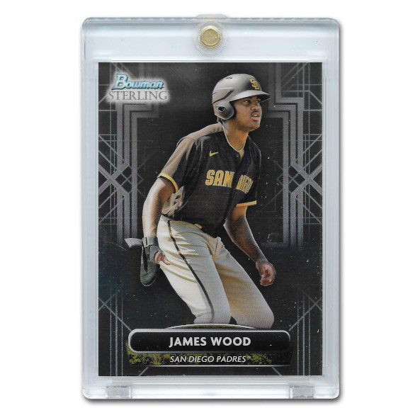 James Wood 2022 Bowman Sterling Prospects # BSP-57 Pre-Rookie Card
