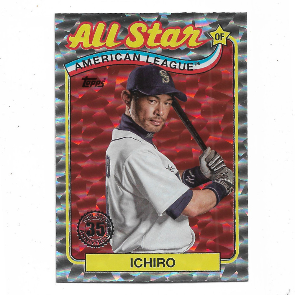 Ichiro Suzuki 2024 Topps 35th Anniversary '89 All-Star Silver Foildboard # 38