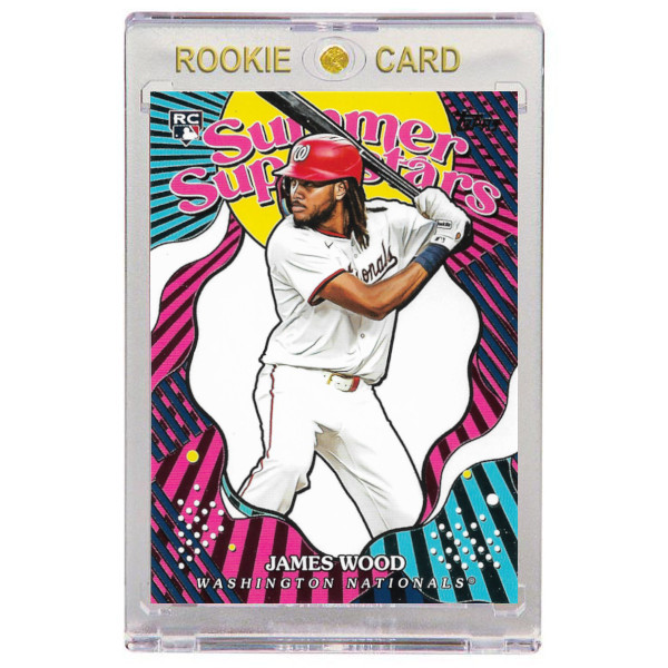 James Wood Washington Nationals 2025 Topps Summer Superstars # 39 Rookie Card