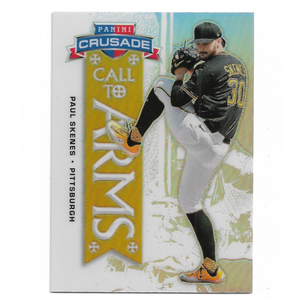 Paul Skenes 2025 Panini Crusade Call to Arms # 18