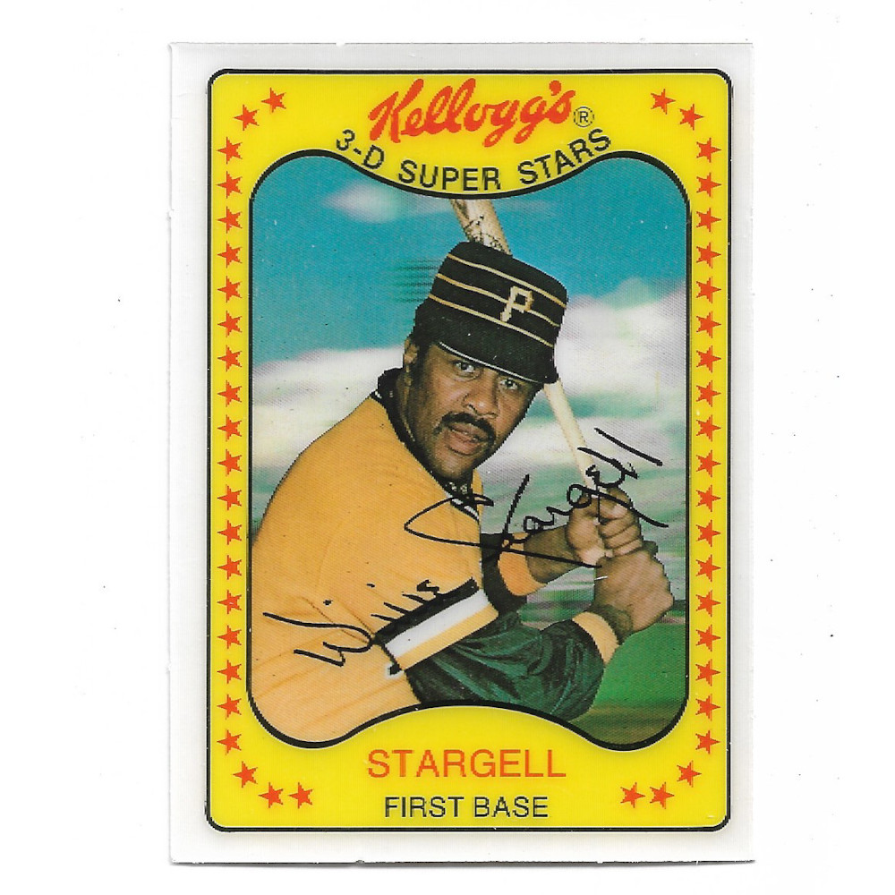 Willie Stargell 1981 Kellogg's 3D Superstars # 11