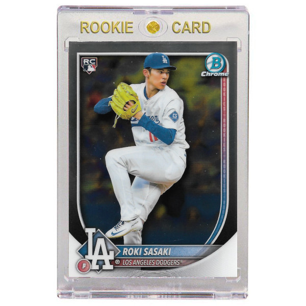 Roki Sasaki Los Angeles Dodgers 2025 Bowman Chrome # 12 Rookie Card
