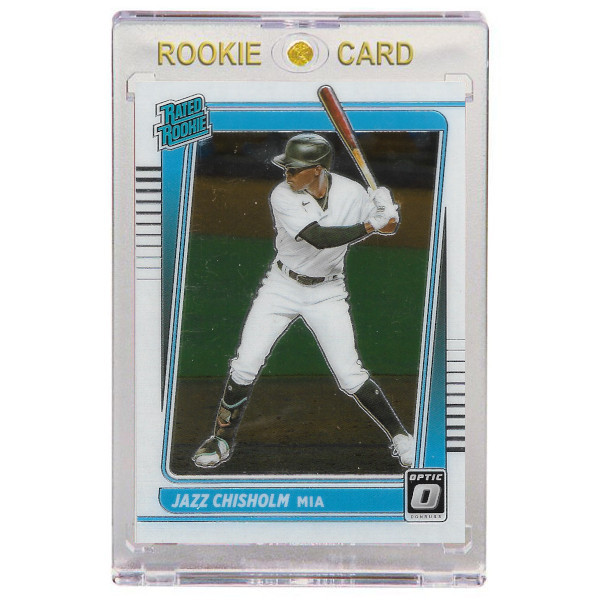 Jazz Chisholm Miami Marlins 2021 Donruss Optic # 58 Rookie Card